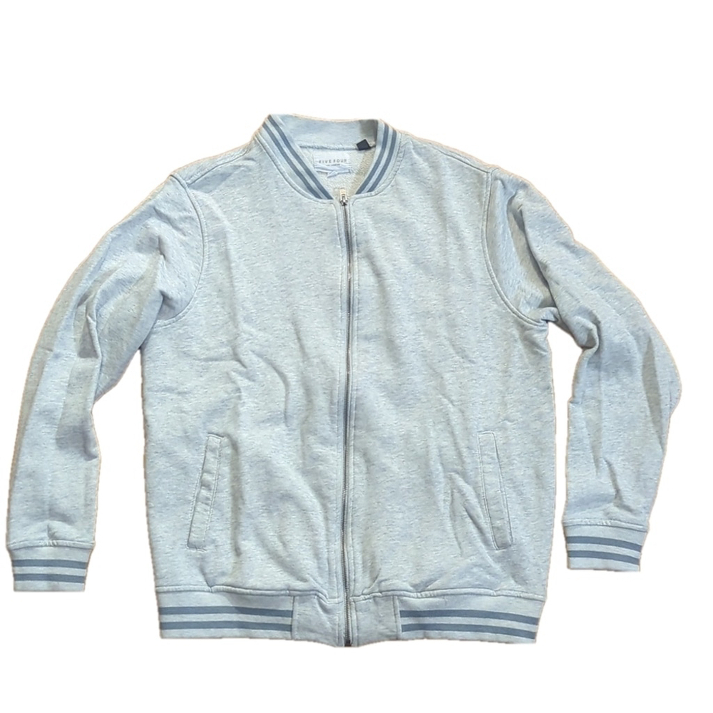 Five Four Full Zip Varsity Jacket Sweatshirt Large